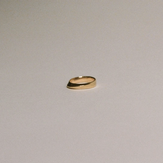 Leroy - Mobius Strip Ring - Gold