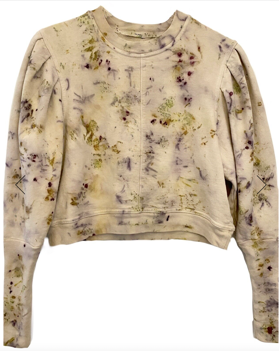 The Elevated Puff Crewneck in Botanical Dye - THE WAIGHT