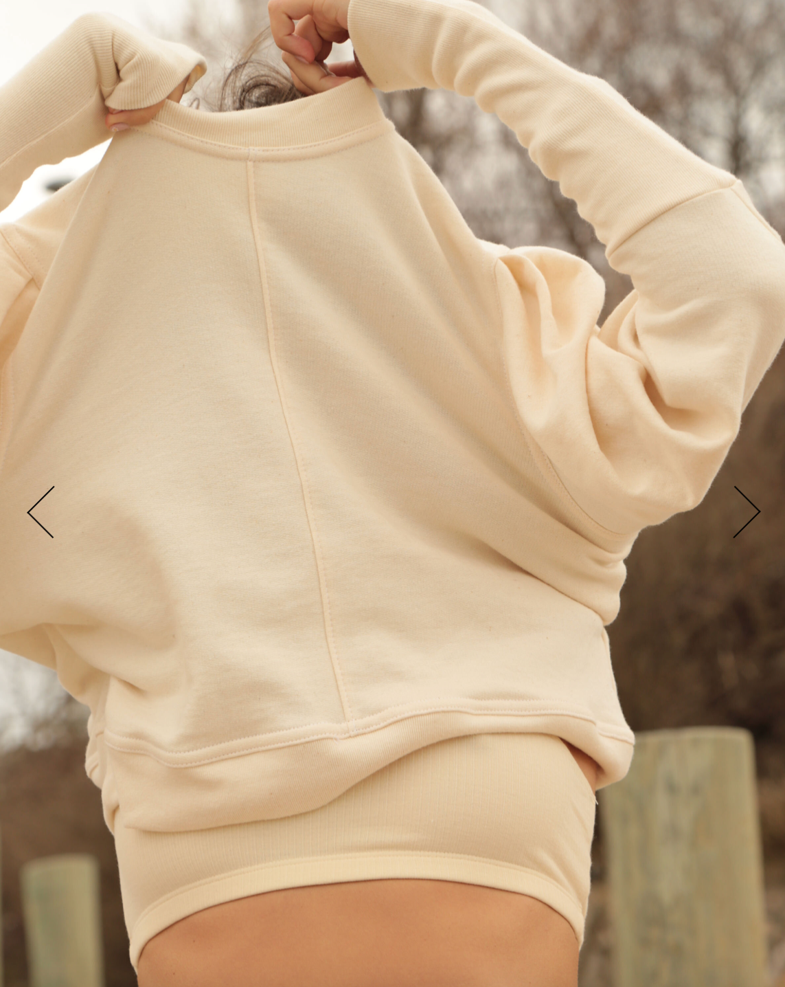 The Undyed Crew Neck - THE WAIGHT