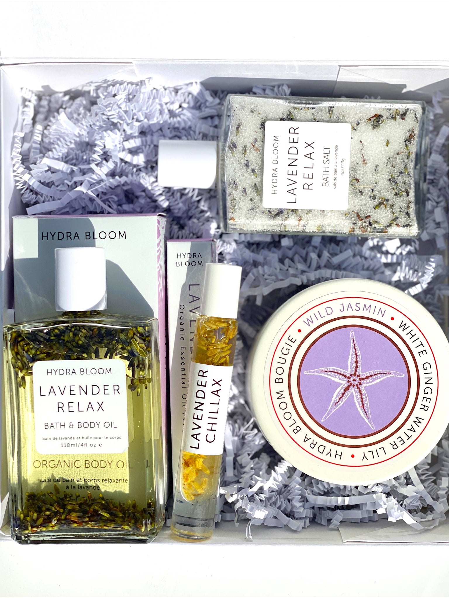 Lavender Relax Home & Beauty Gift Set